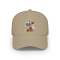 American Flag Cross Cap — Patriotic Low Profile Baseball Hat