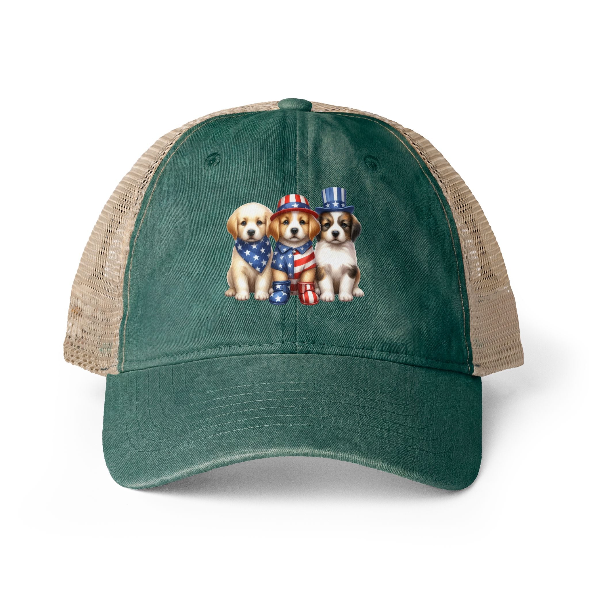 Women's Washed Mesh-Back Cap