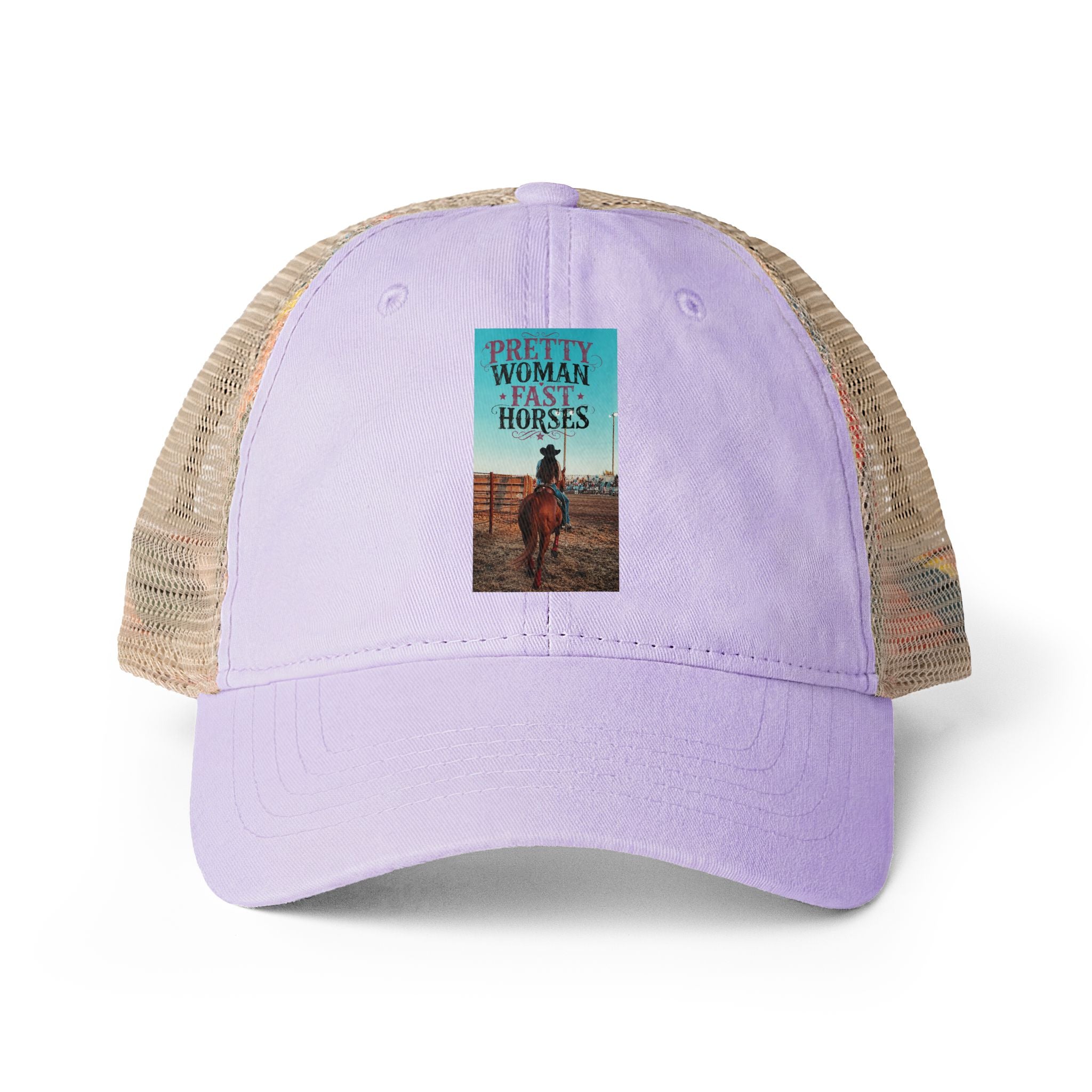 Women's Washed Mesh-Back Cap