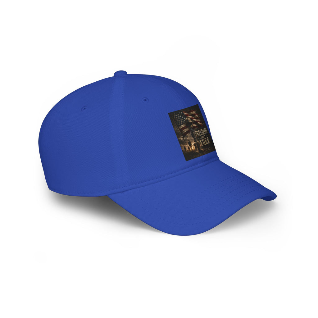 Patriotic 'Freedom Isn't Free' Low Profile Baseball Cap