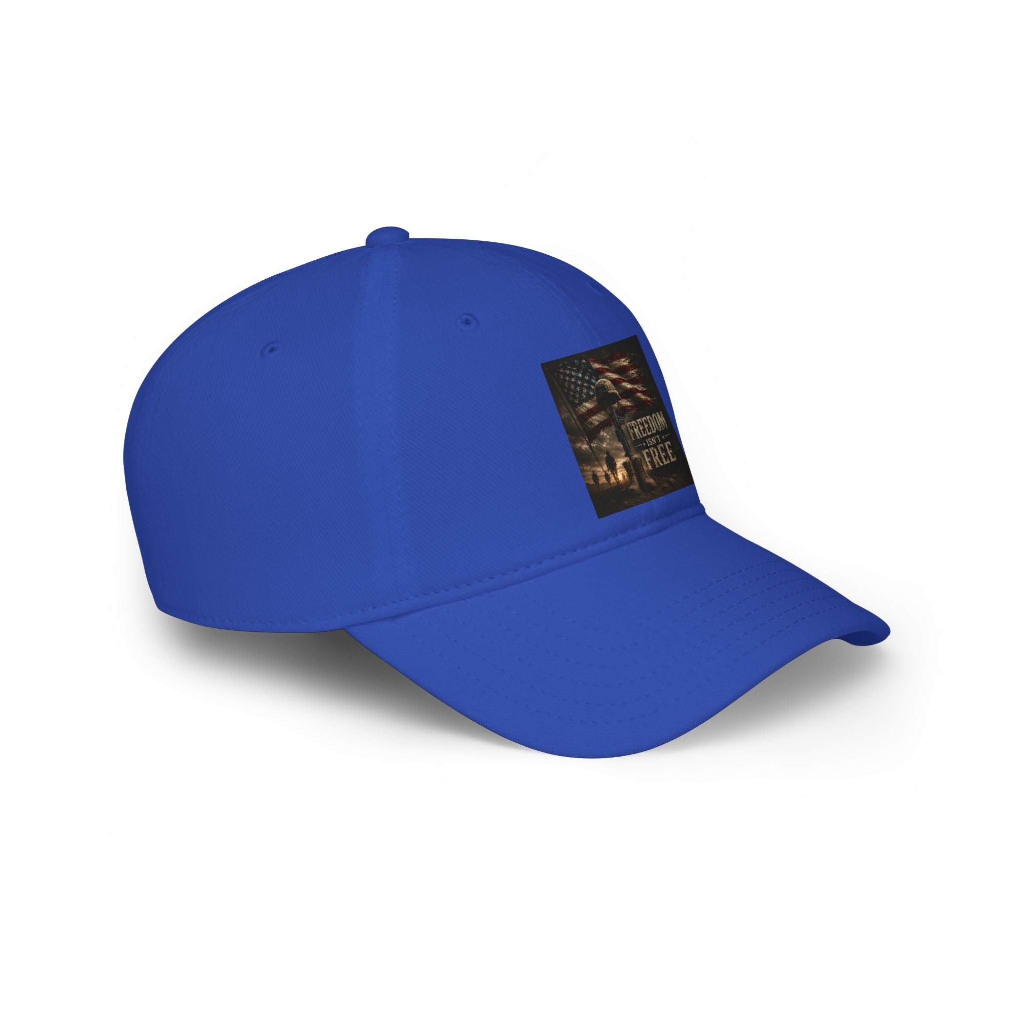 Patriotic 'Freedom Isn't Free' Low Profile Baseball Cap