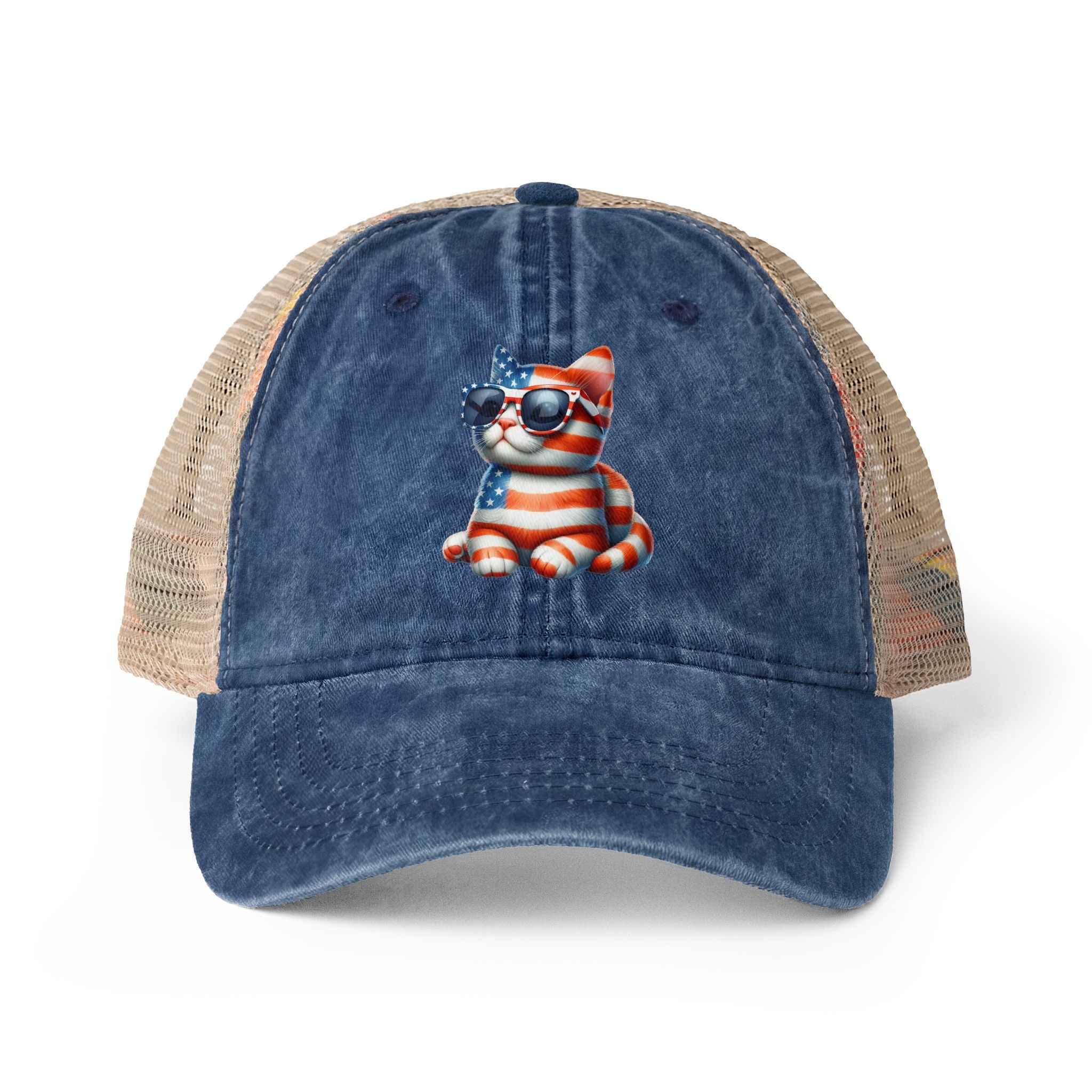 Women's Washed Mesh-Back Cap