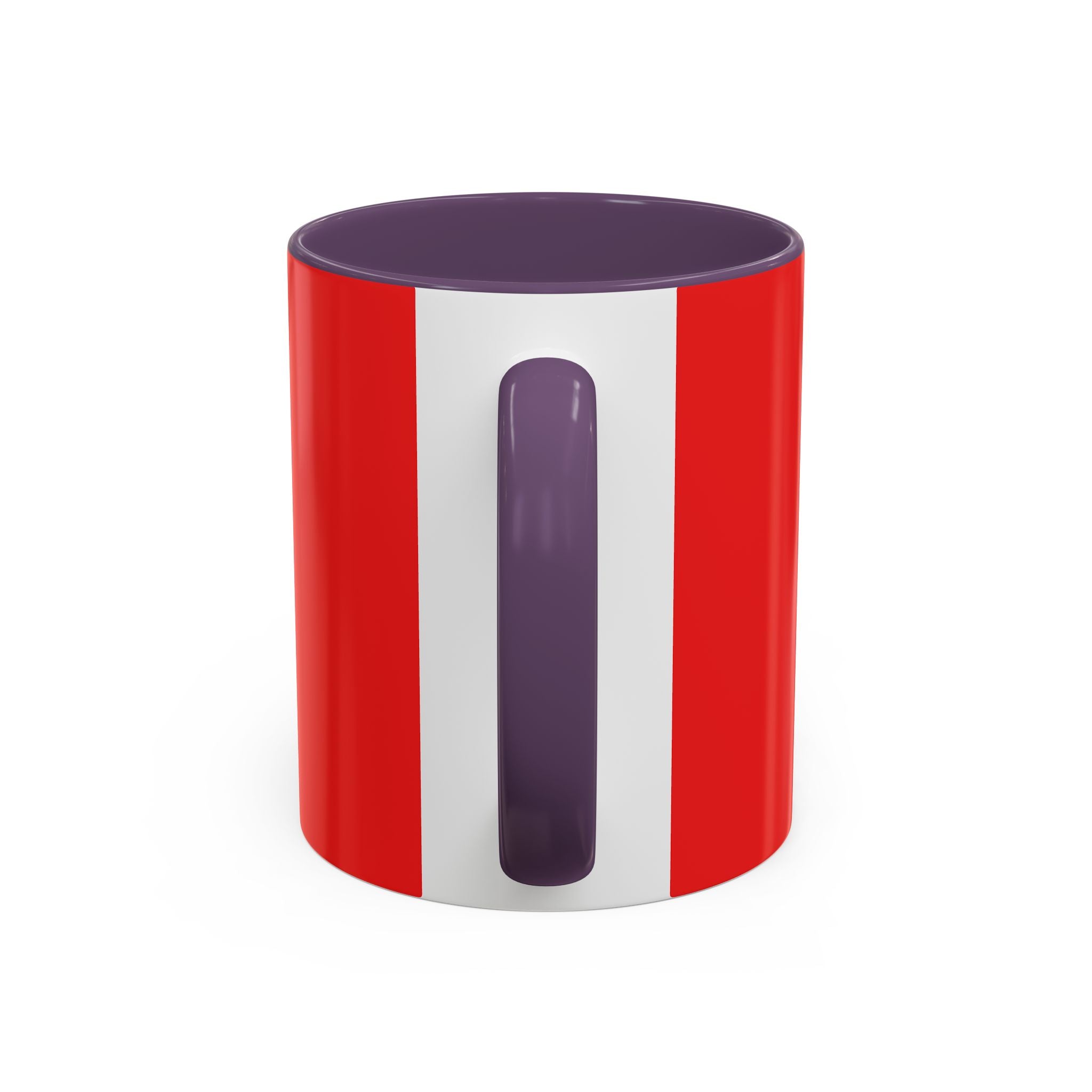 Patriotic Cross Coffee Mug – American Flag Christian Faith 11/15oz Accent Mug