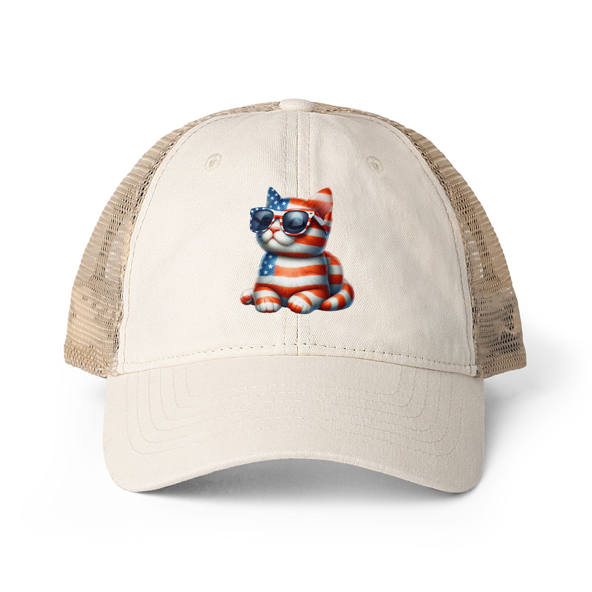 Women's Washed Mesh-Back Cap