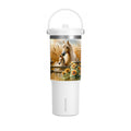 32oz Horse Tumbler — Sunflower Farm Scene Stainless Travel Cup
