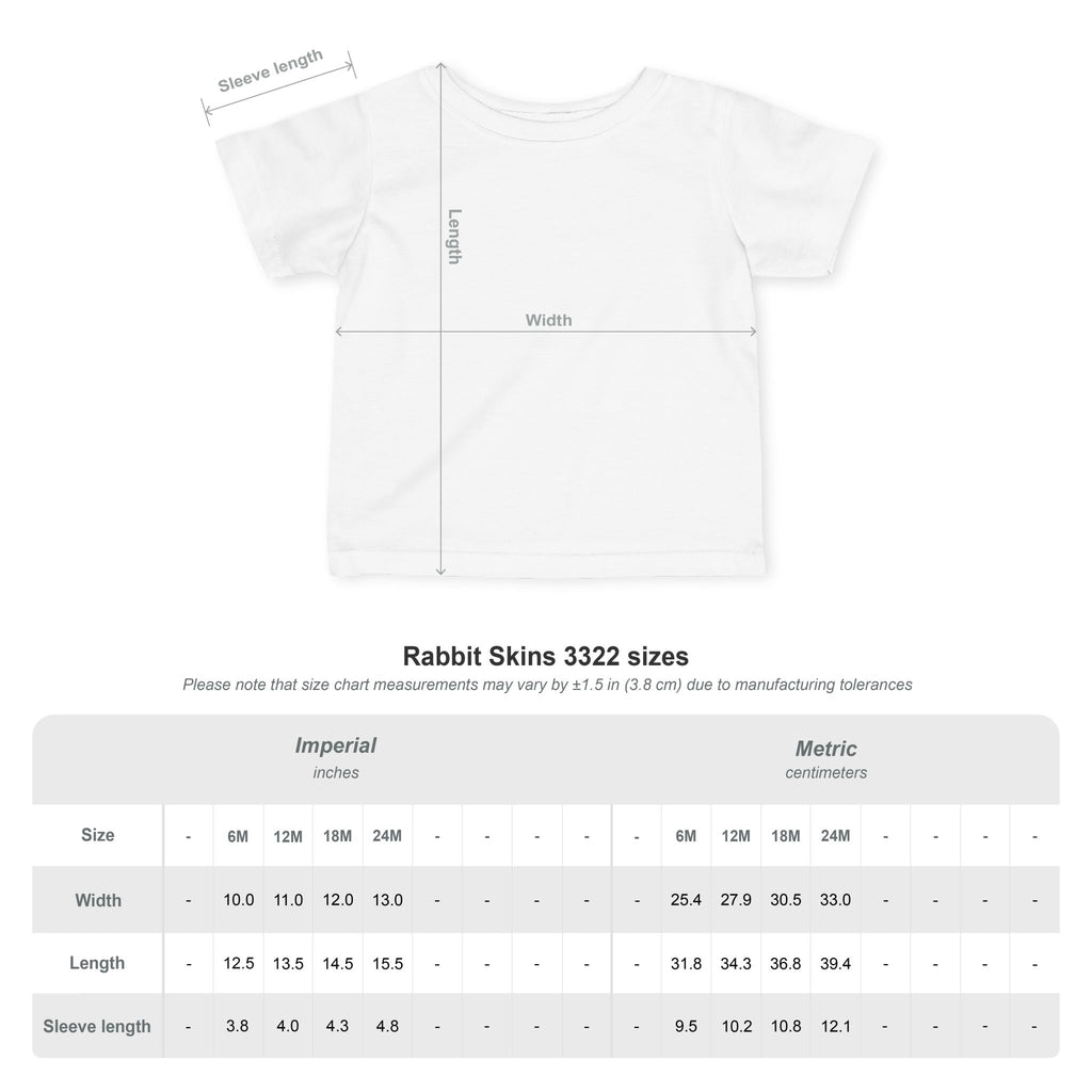 Infant Tee — Rustic Horse & Sunflower Farmyard Design