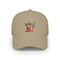 Patriotic Cowboy Hat Cap – American Flag & Western Boots Embroidered Baseball Cap