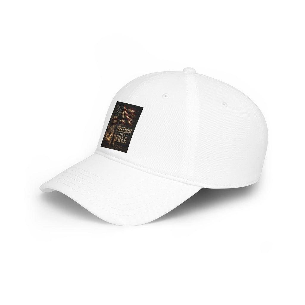 Patriotic 'Freedom Isn't Free' Low Profile Baseball Cap