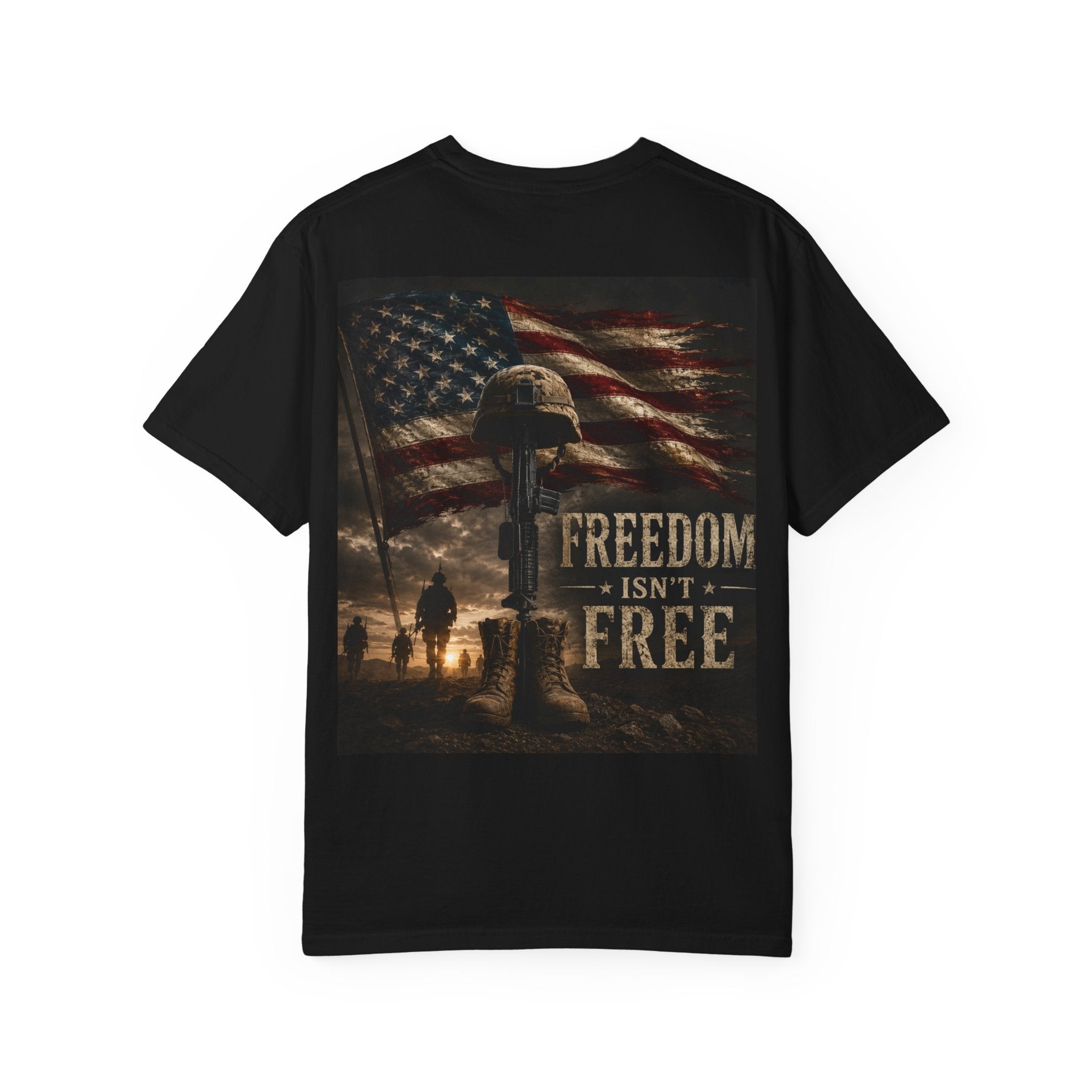 Freedom Isn’t Free Tee — Patriotic Military Memorial T-Shirt