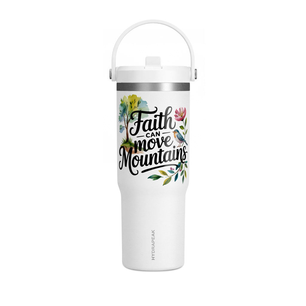Faith Can Move Mountains 32oz Insulated Tumbler
