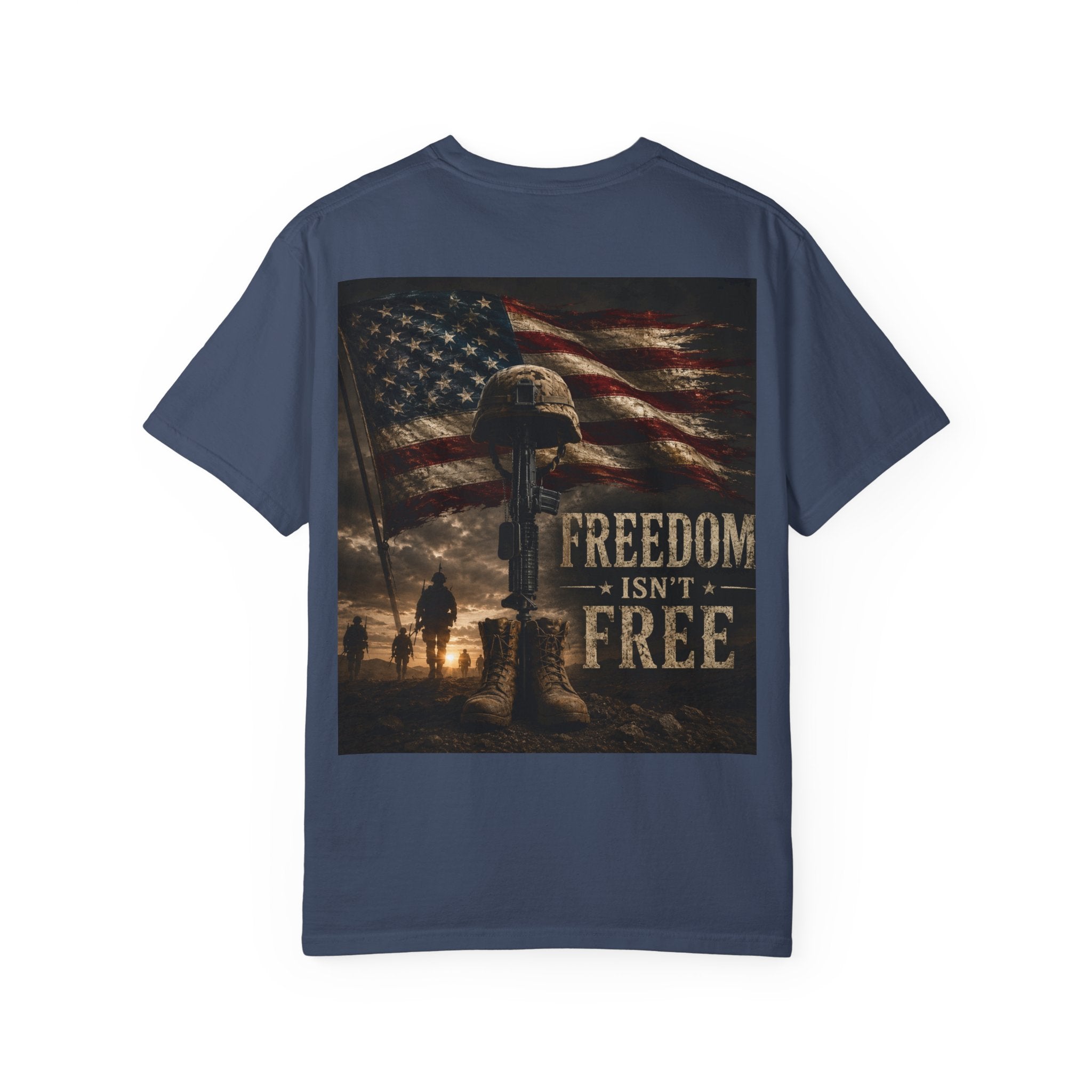Freedom Isn’t Free Tee — Patriotic Military Memorial T-Shirt