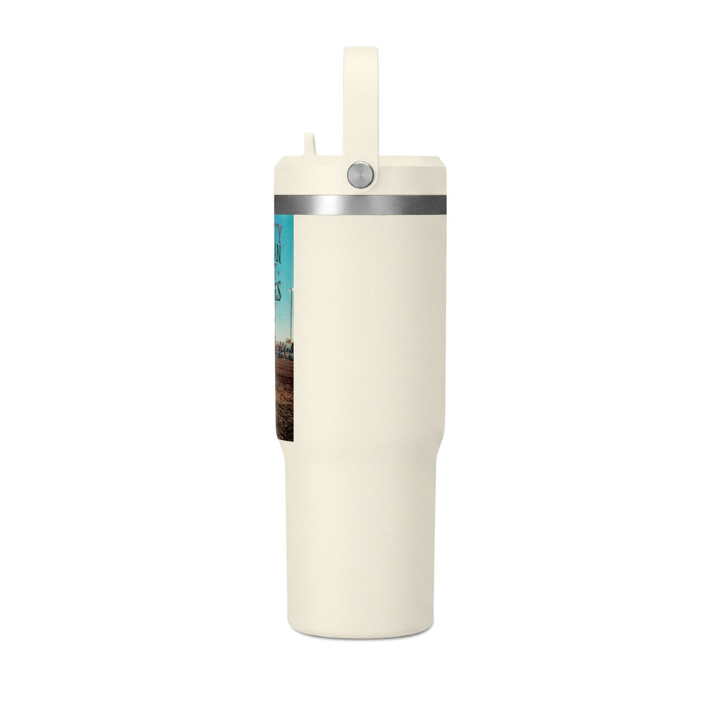 Nomad Tumbler 32oz: "Pretty Woman Rides Fast Horses" Cowboy Travel Tumbler