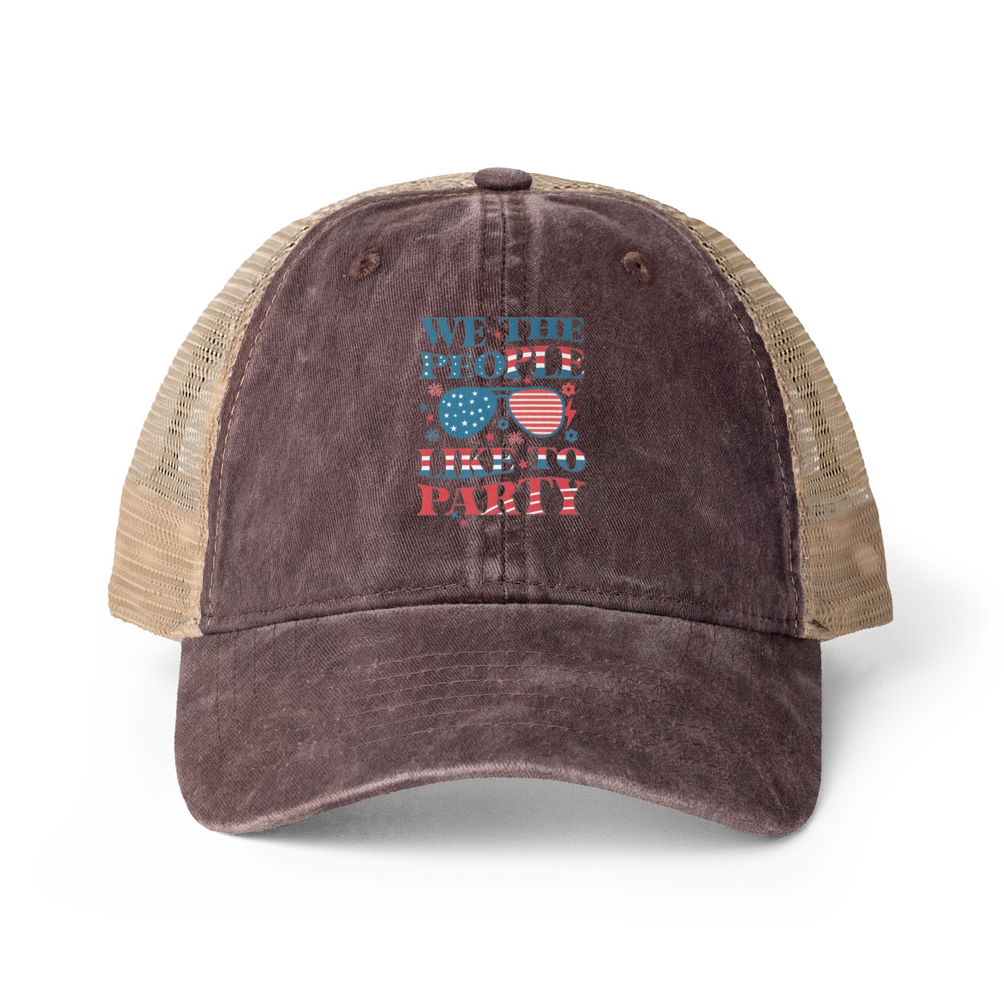 Women's Washed Mesh-Back Cap