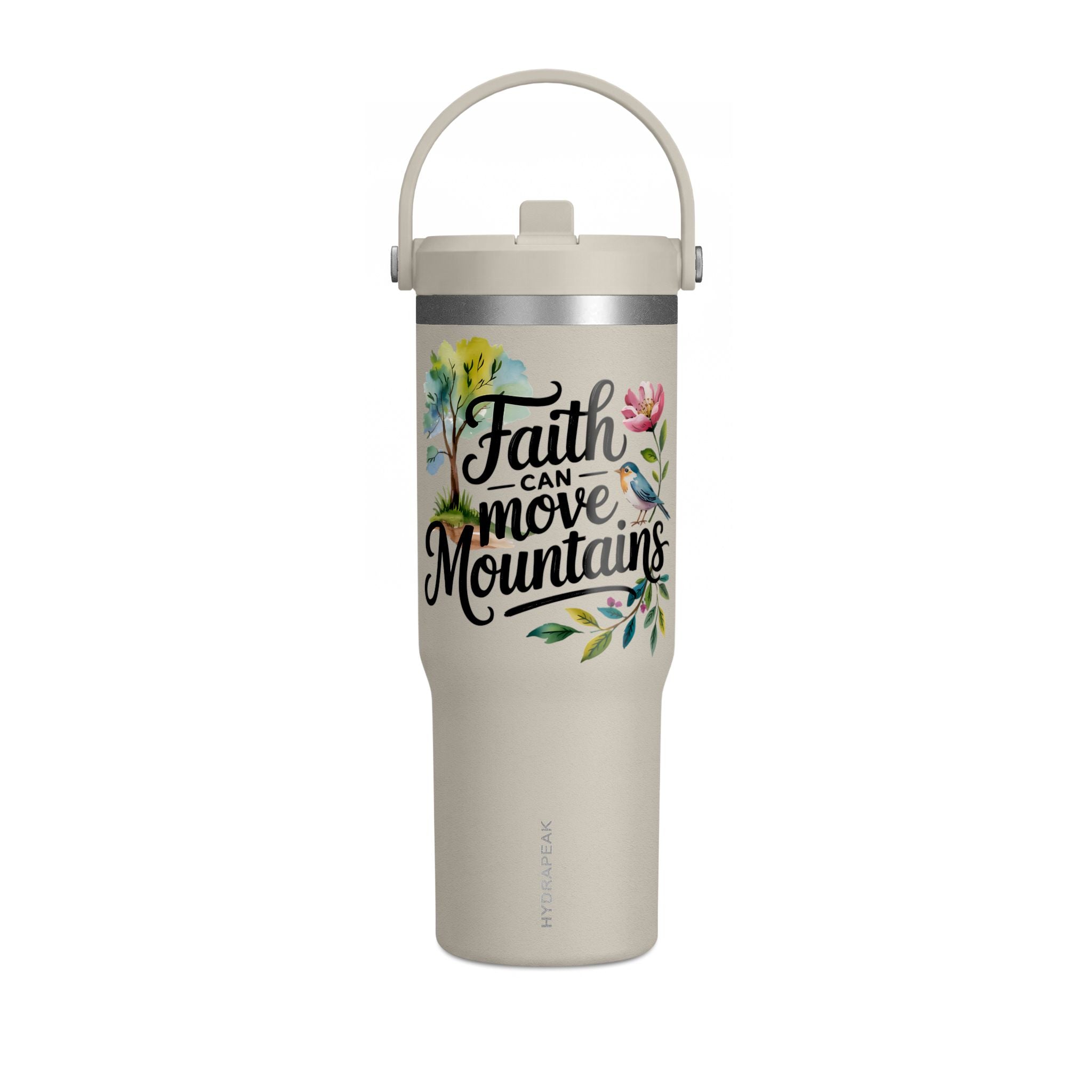 Faith Can Move Mountains 32oz Insulated Tumbler