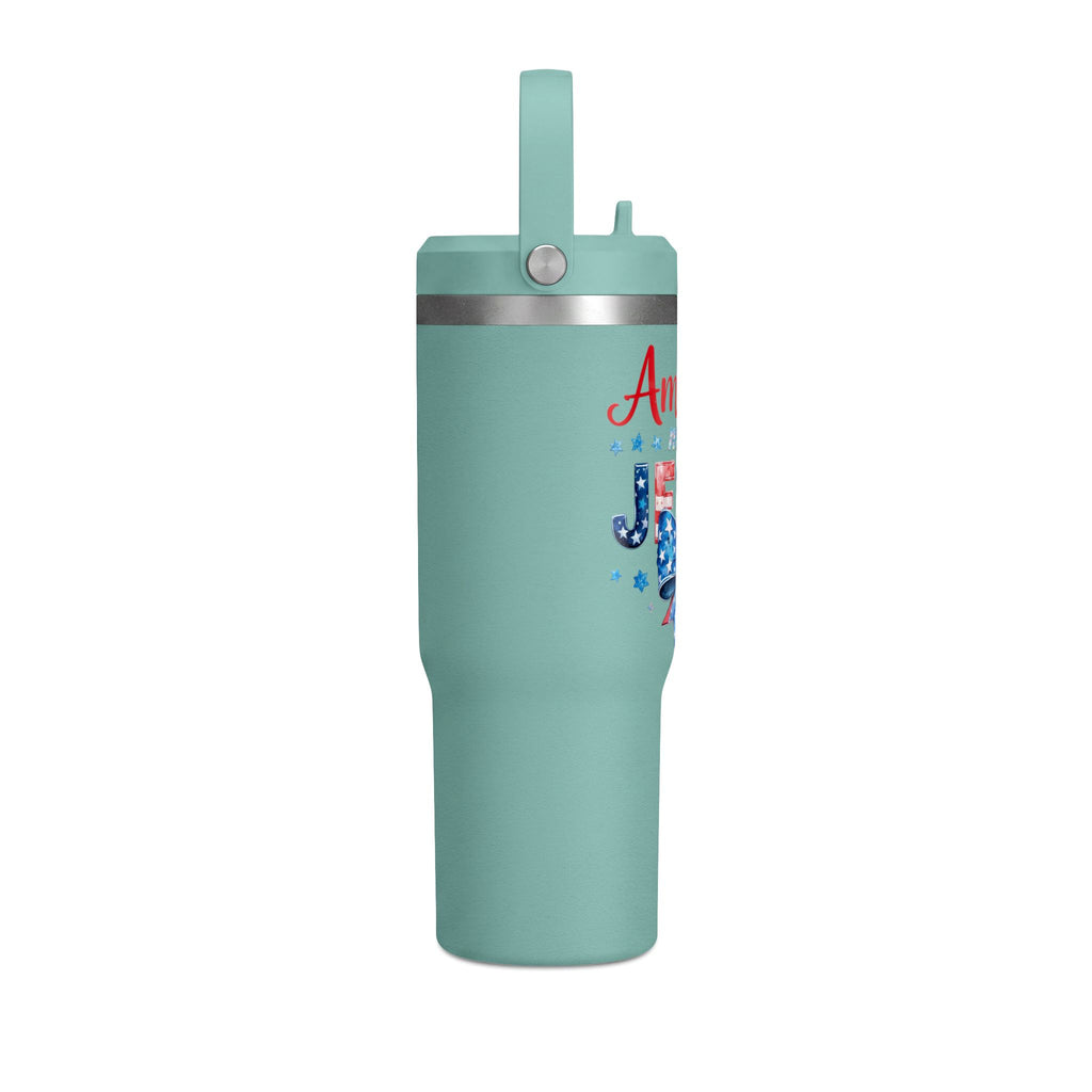 America Needs Jesus 32oz Nomad Tumbler – Patriotic Insulated Travel Mug
