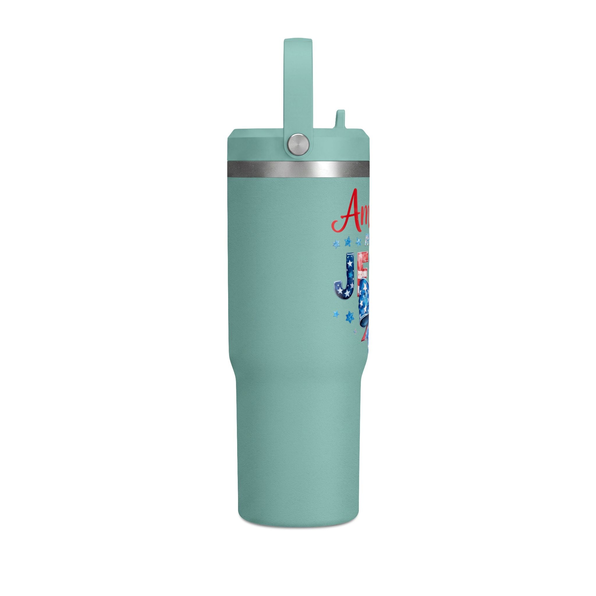America Needs Jesus 32oz Nomad Tumbler – Patriotic Insulated Travel Mug