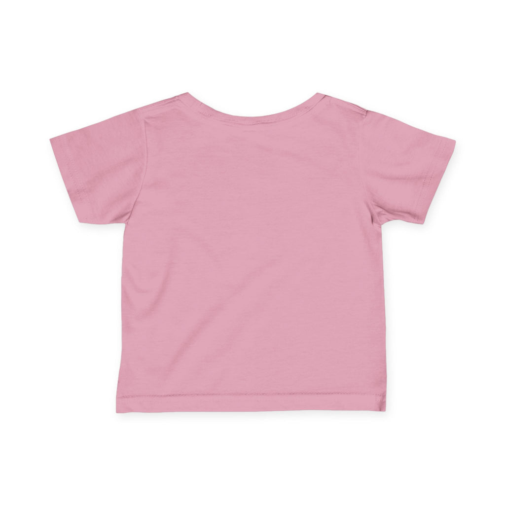 Infant Tee — Patriotic Kitten with Flags & Ice Cream (4th of July Baby Shirt)
