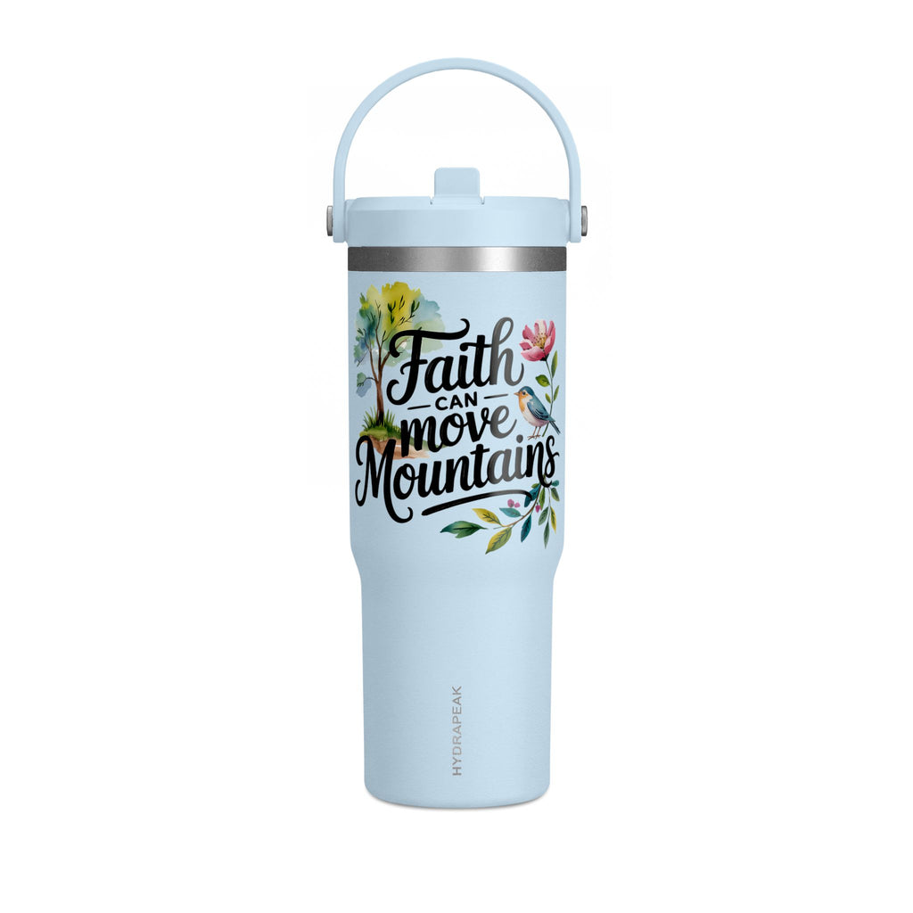 Faith Can Move Mountains 32oz Insulated Tumbler