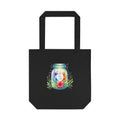 Tote Bag — "Hope Lights the Way" Mason Jar Floral Design