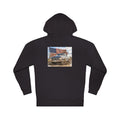 Patriotic Pickup Truck Hoodie - American Flag Off-Road Sweatshirt