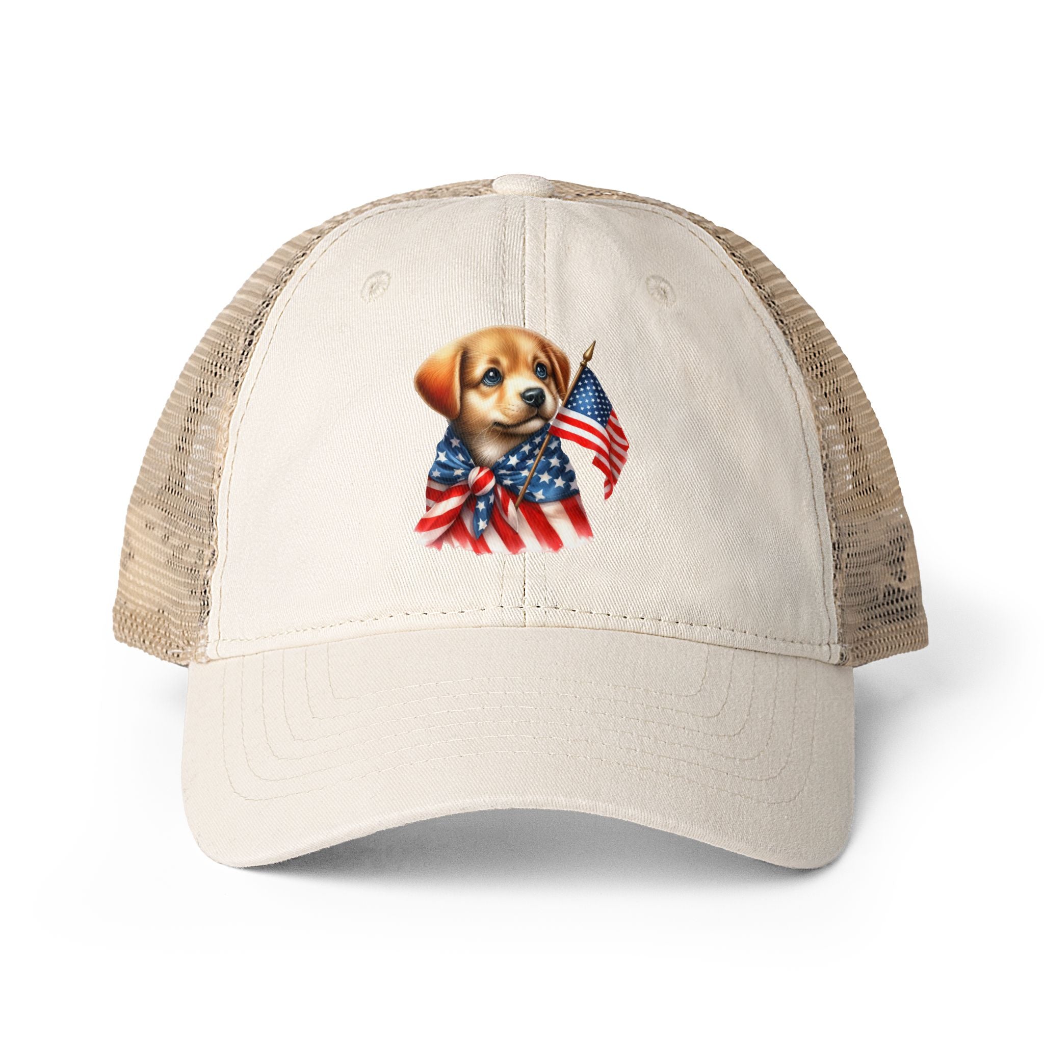 Women's Washed Mesh-Back Cap