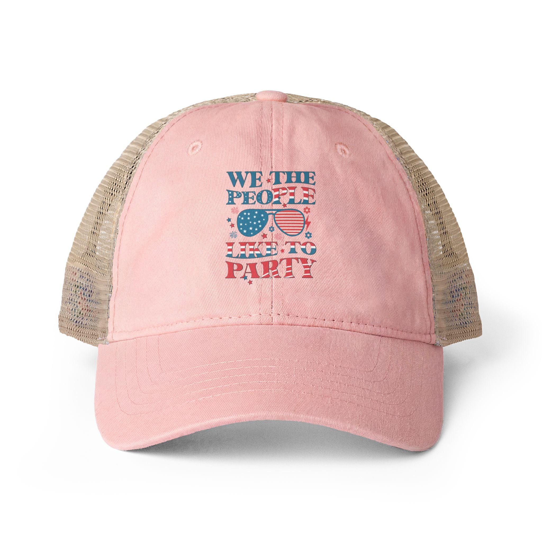 Women's Washed Mesh-Back Cap