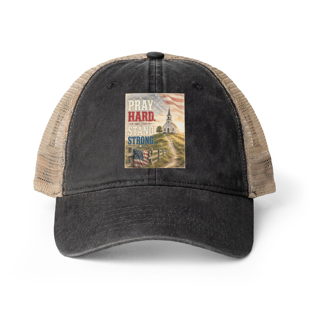 Women's Washed Mesh-Back Cap