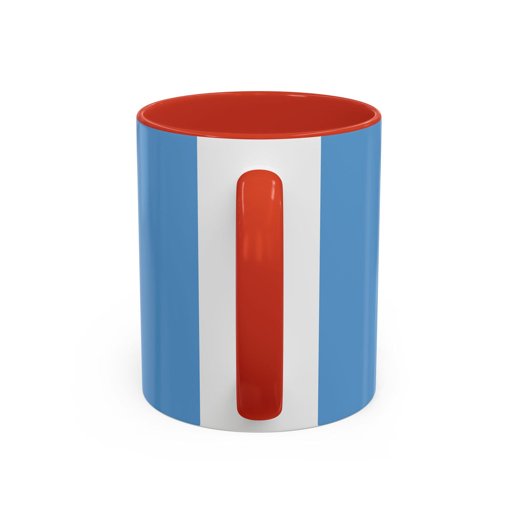 Patriotic Highland Cow Accent Coffee Mug – 11/15oz