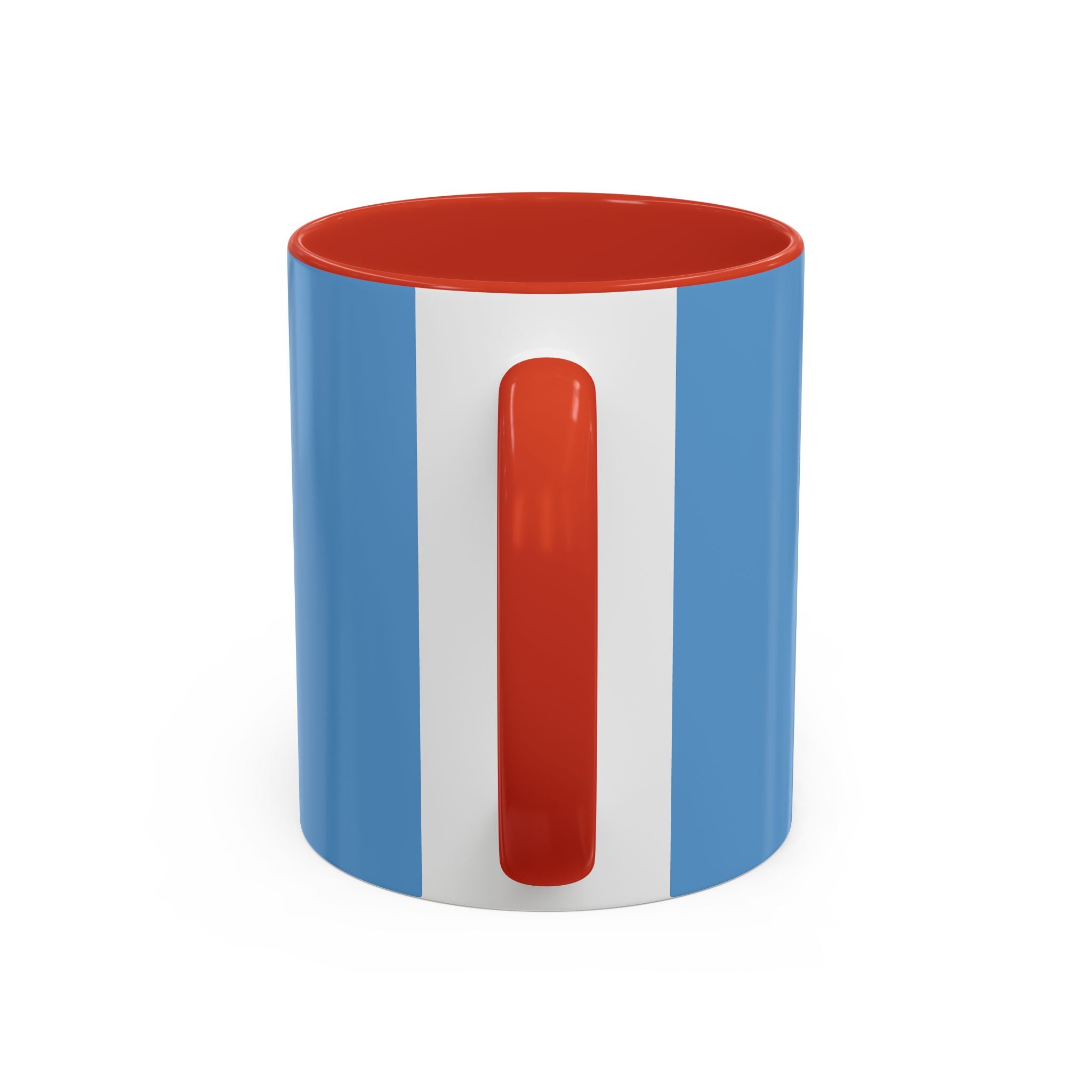 Patriotic Highland Cow Accent Coffee Mug – 11/15oz