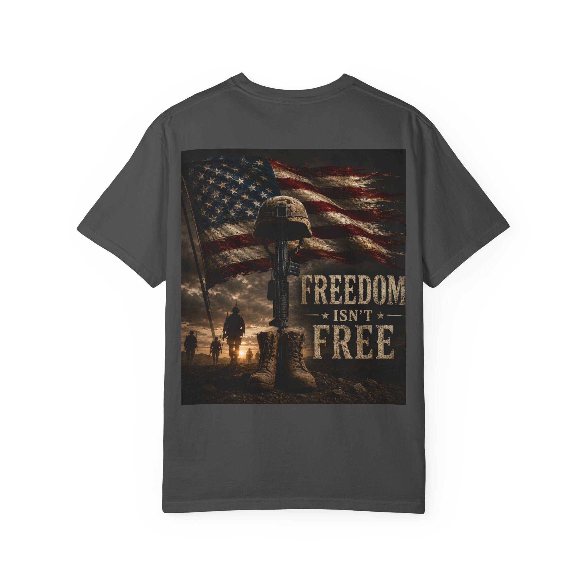 Freedom Isn’t Free Tee — Patriotic Military Memorial T-Shirt
