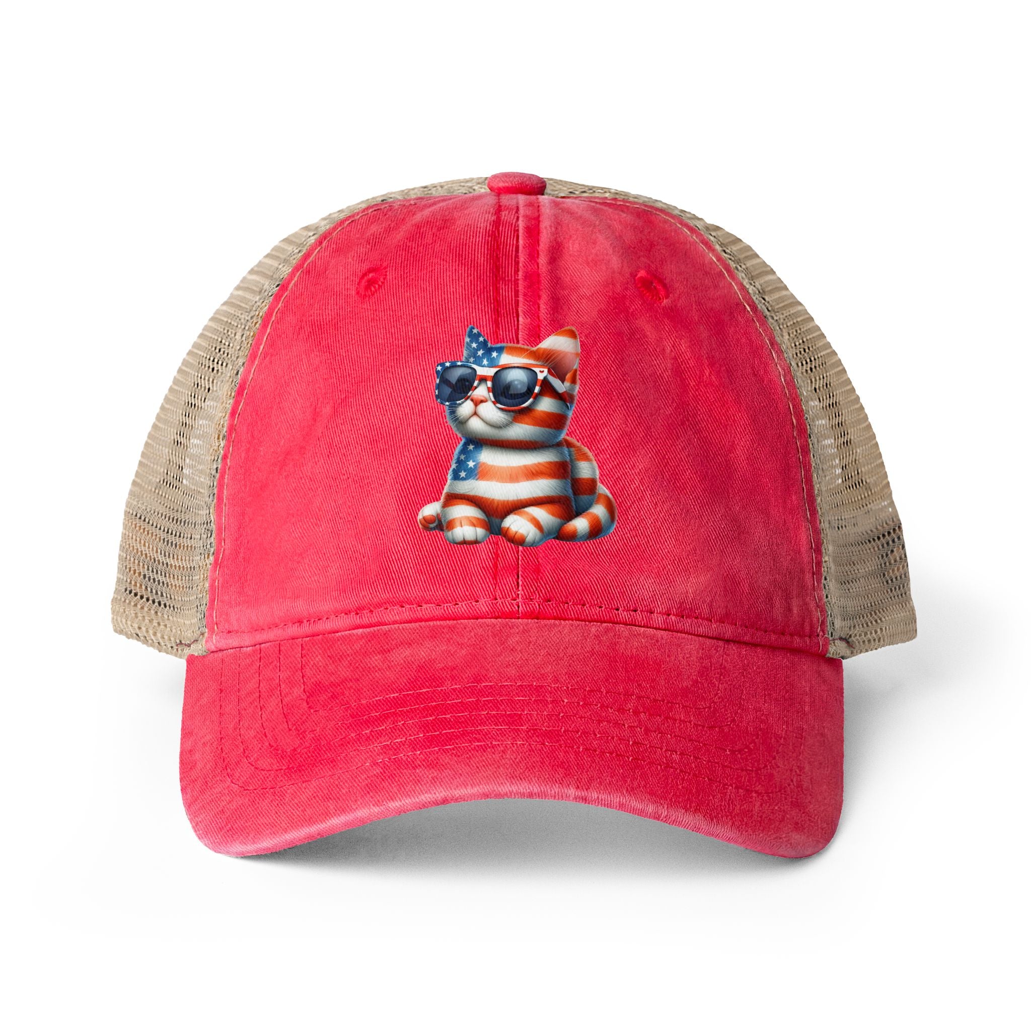 Women's Washed Mesh-Back Cap