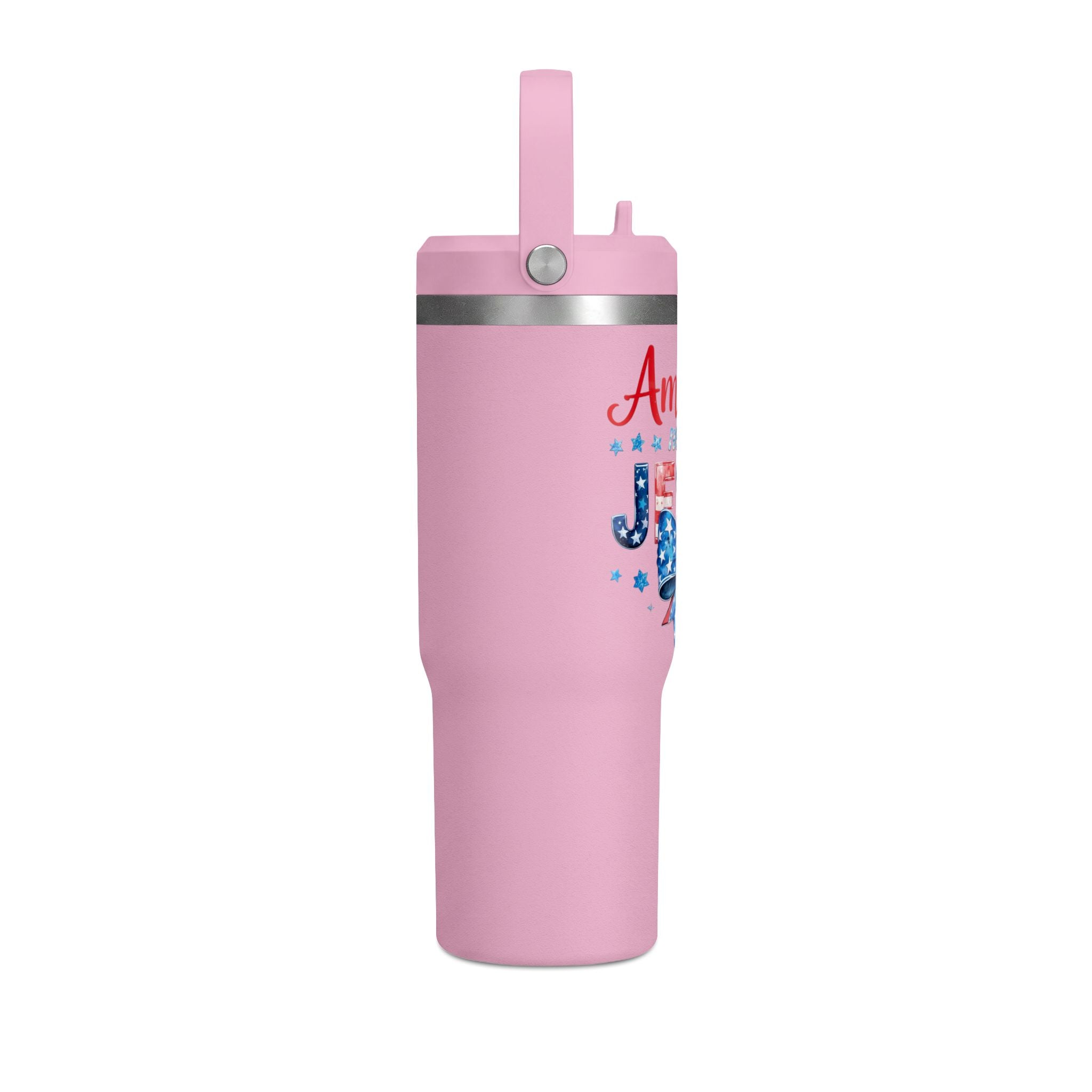 America Needs Jesus 32oz Nomad Tumbler – Patriotic Insulated Travel Mug