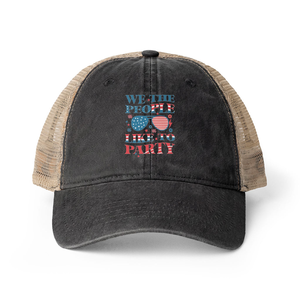 Women's Washed Mesh-Back Cap