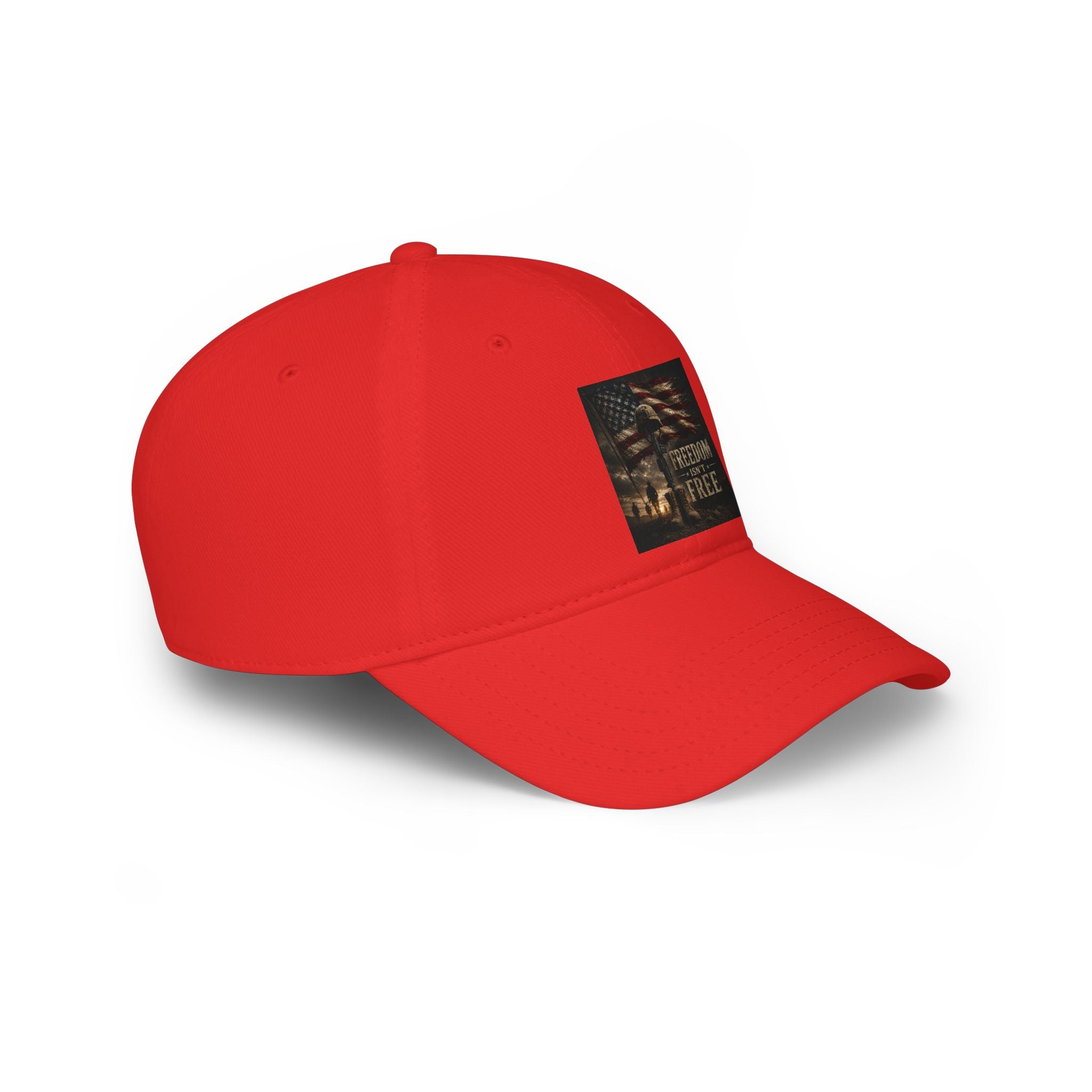 Patriotic 'Freedom Isn't Free' Low Profile Baseball Cap