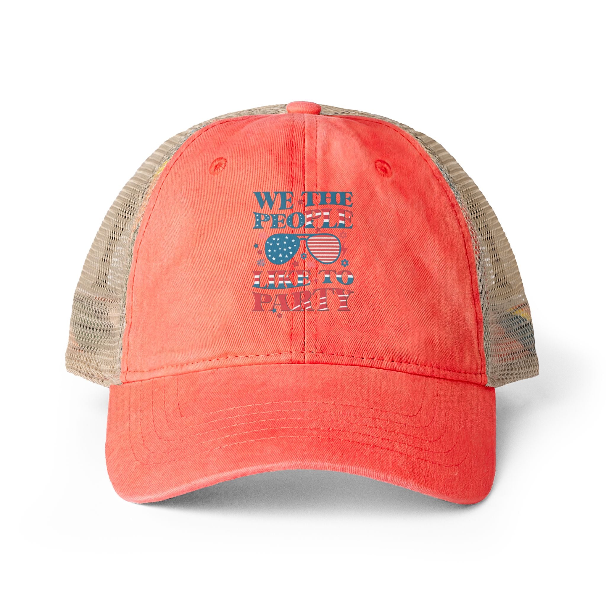 Women's Washed Mesh-Back Cap