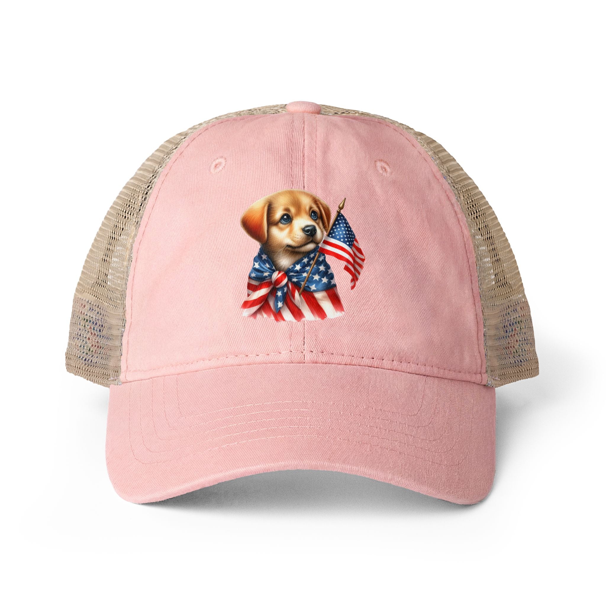 Women's Washed Mesh-Back Cap