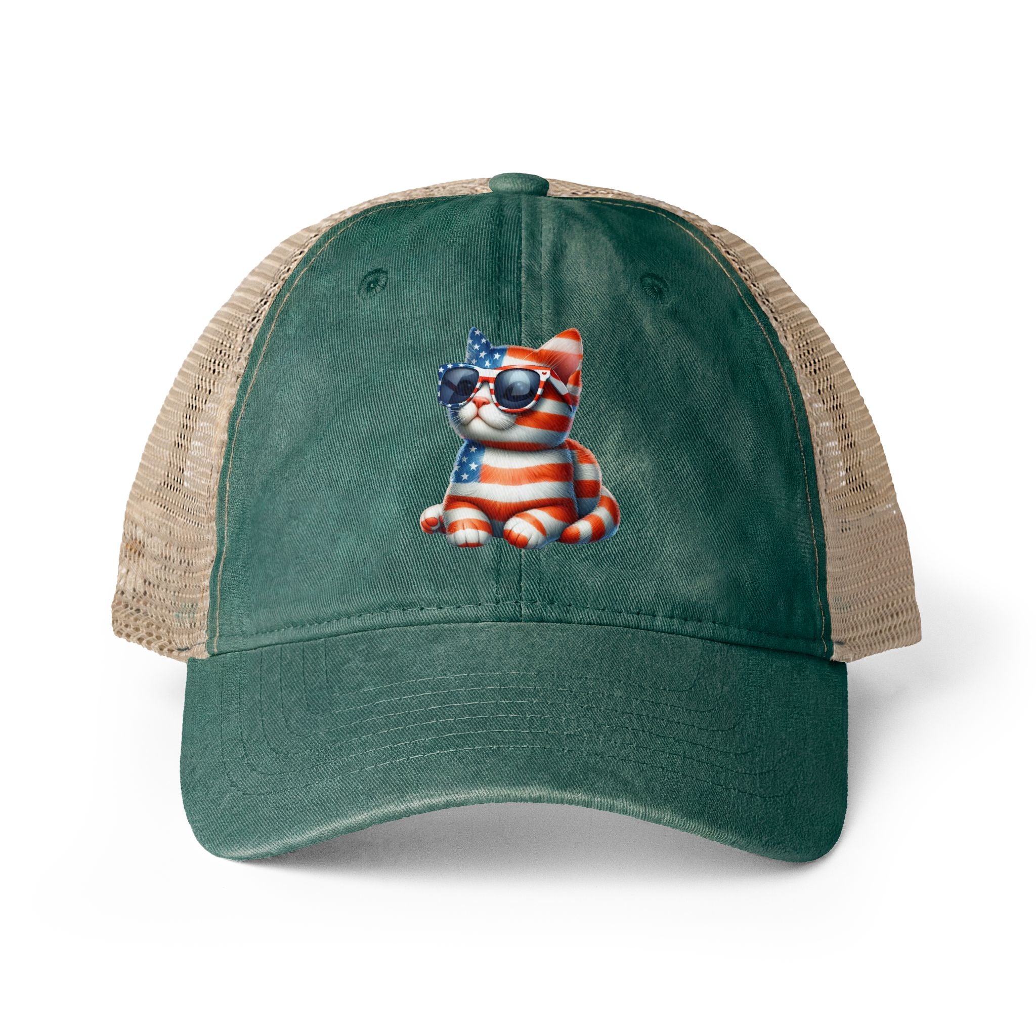 Women's Washed Mesh-Back Cap