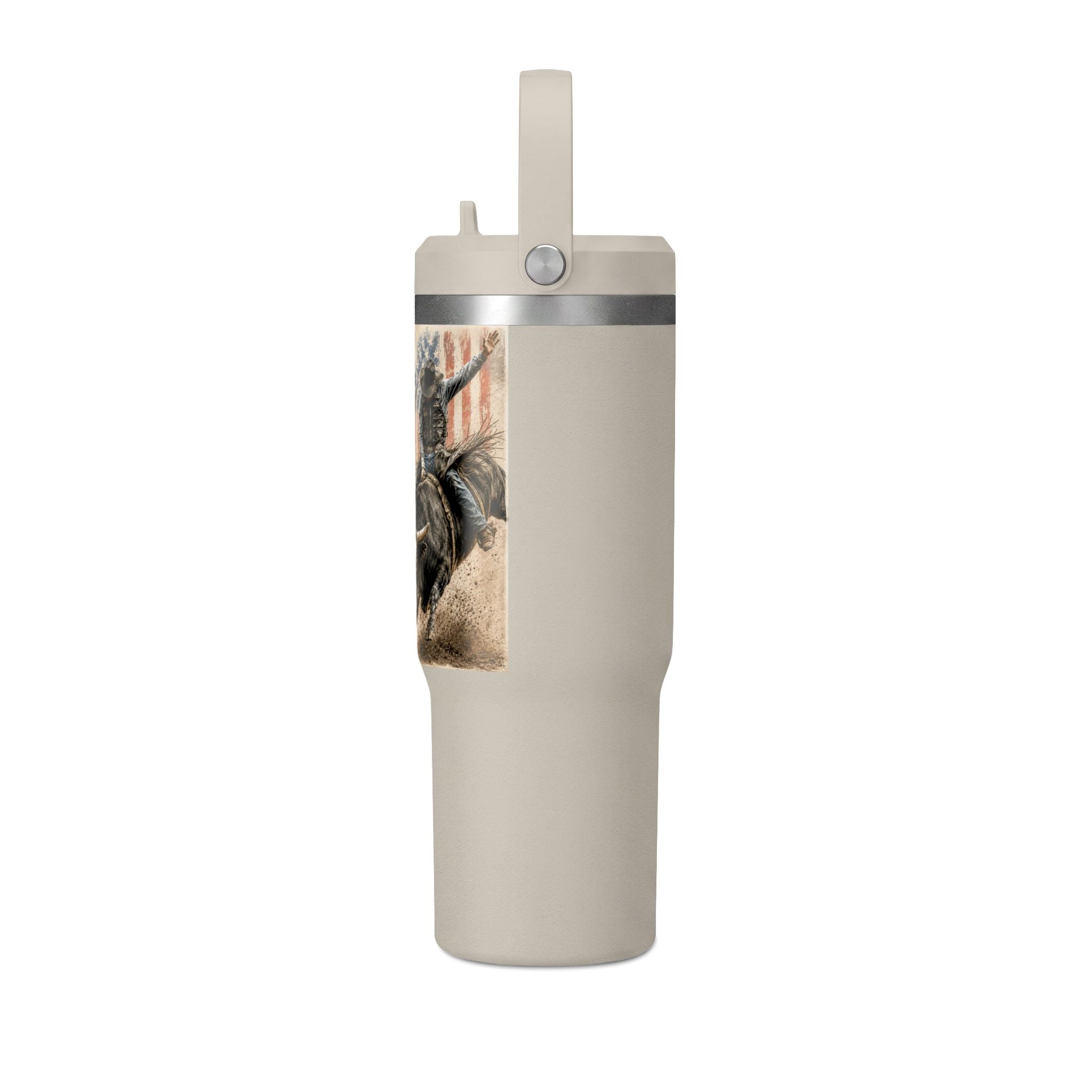 Nomad Tumbler 32oz - 'One Nod, Eight Seconds, No Regrets' Travel Tumbler