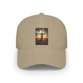 Crucifix Sunset Baseball Cap — Christian Faith Low Profile Hat