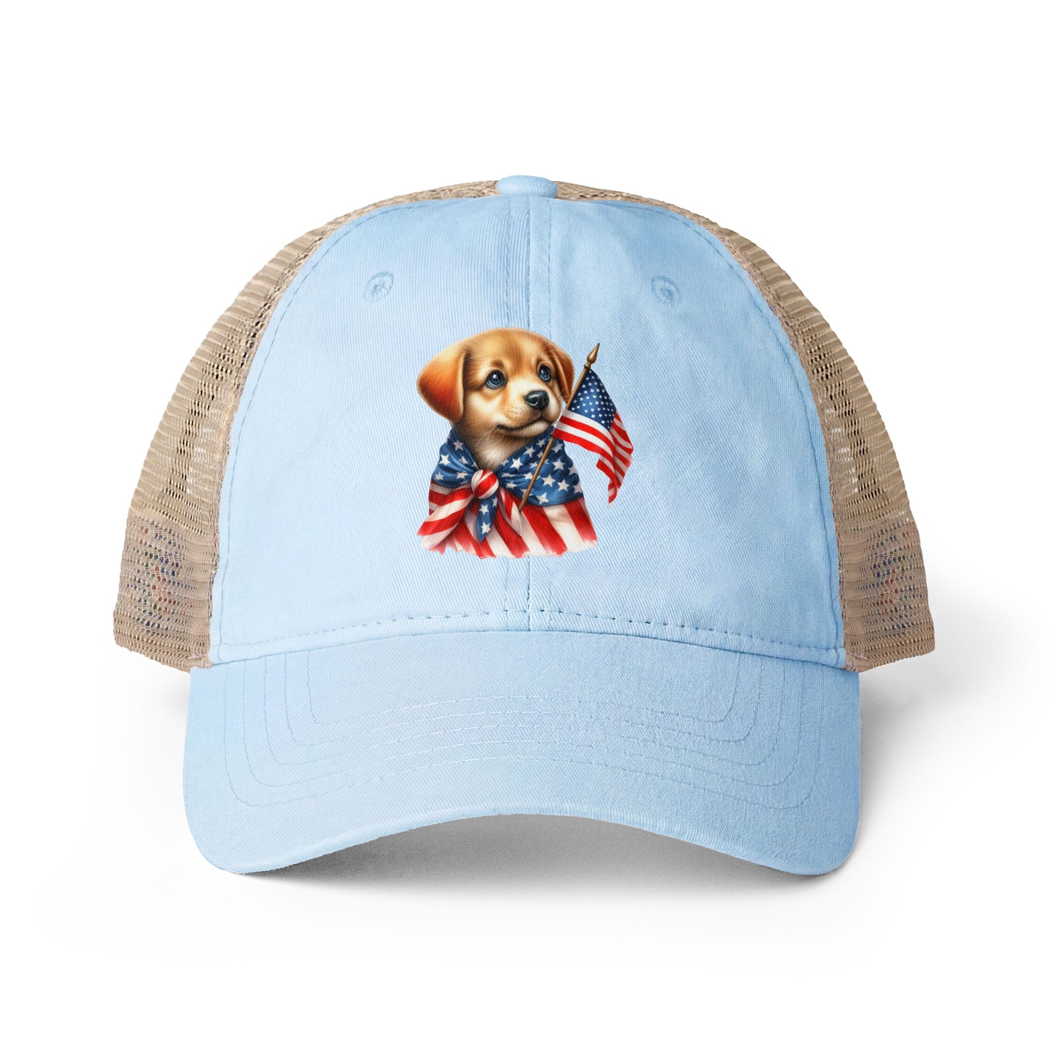 Women's Washed Mesh-Back Cap