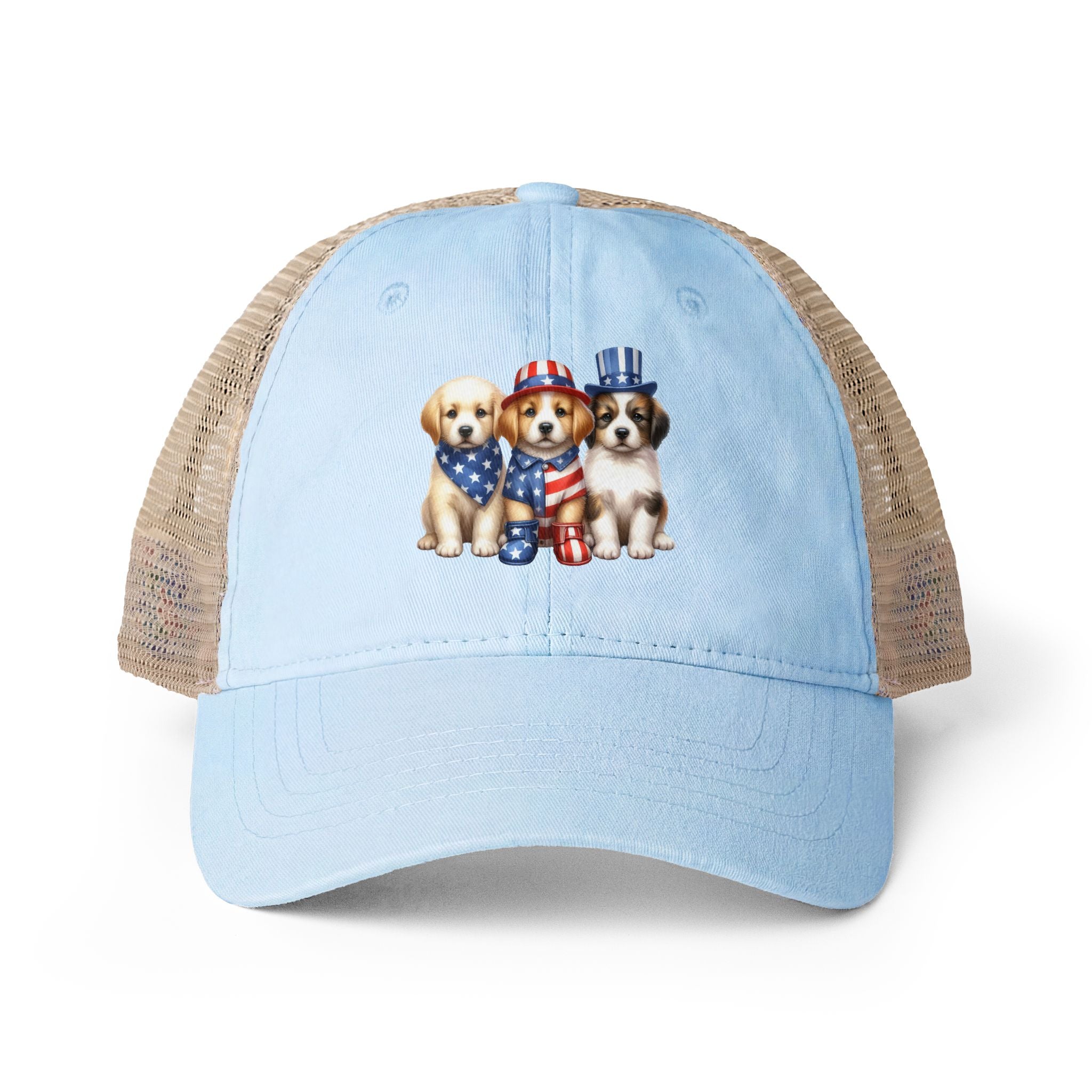 Women's Washed Mesh-Back Cap