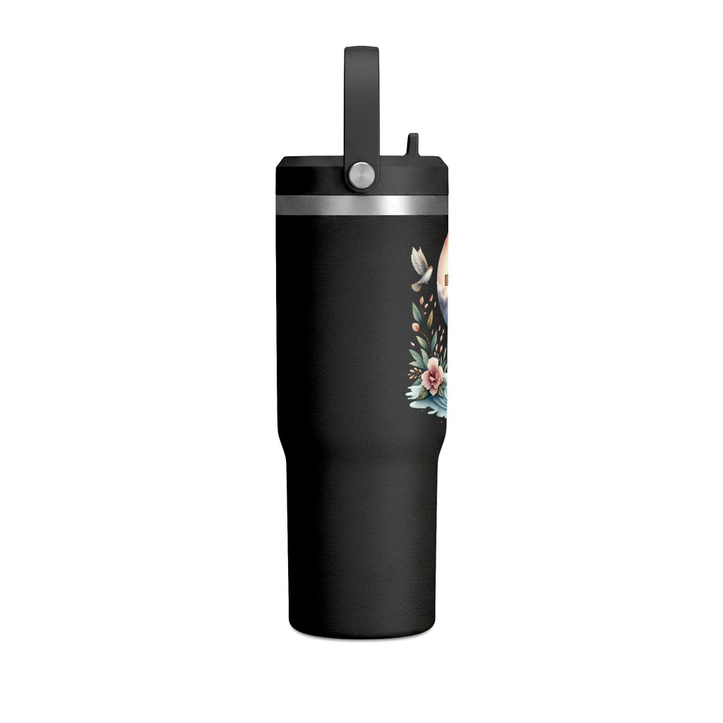 32oz Faith Tumbler — Cross & Dove Spiritual Travel Mug