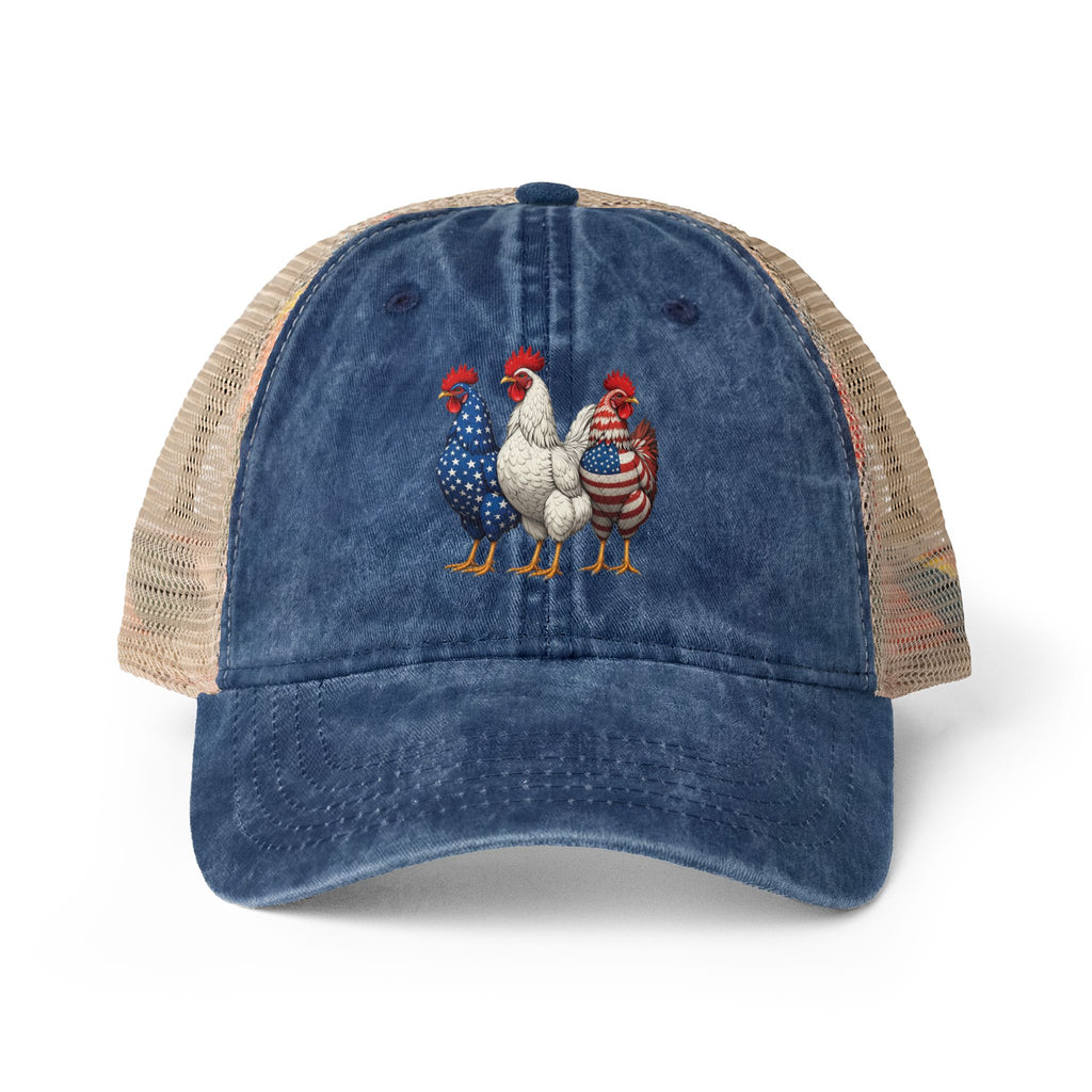Women's Washed Mesh-Back Cap