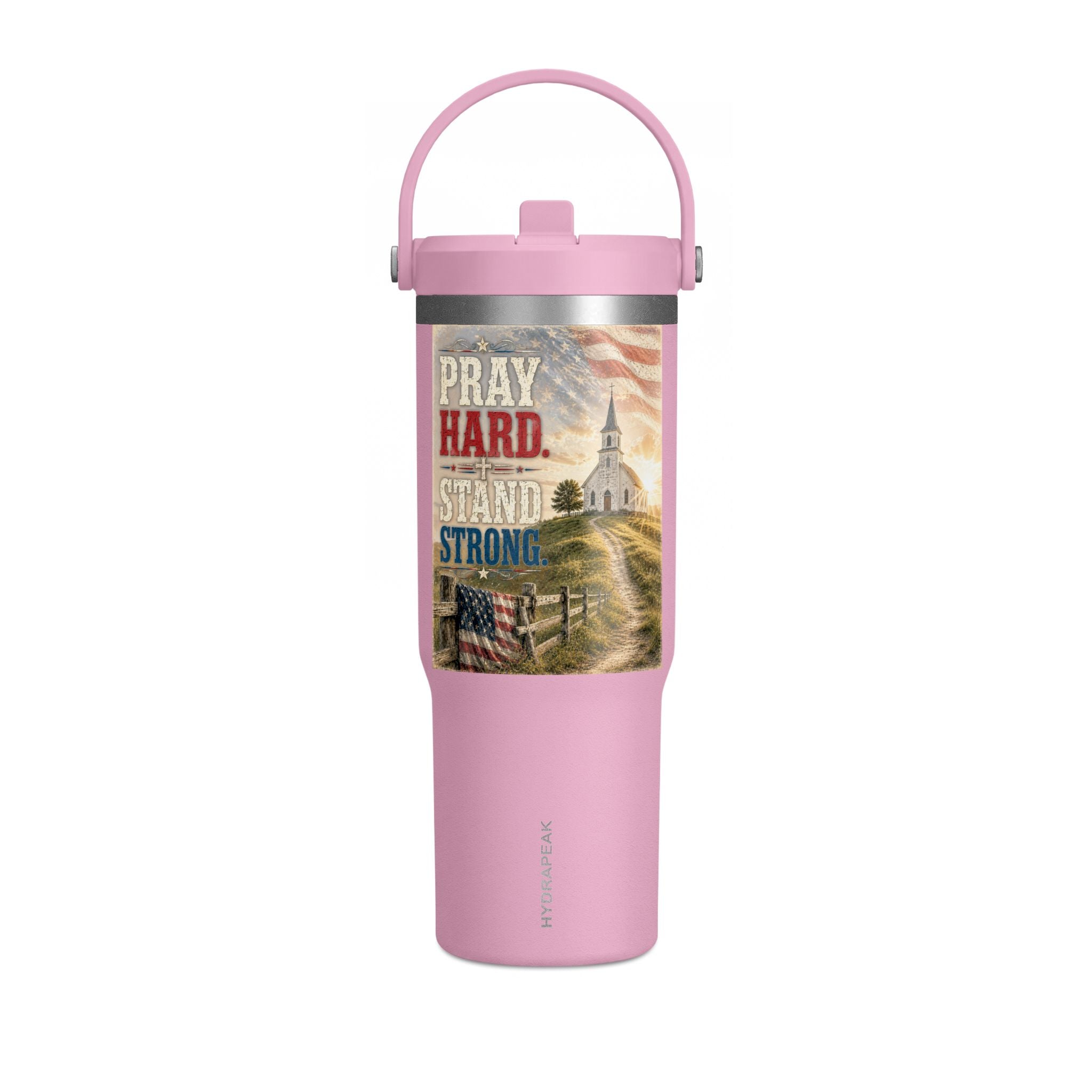 Pray Hard Stand Strong 32oz Tumbler