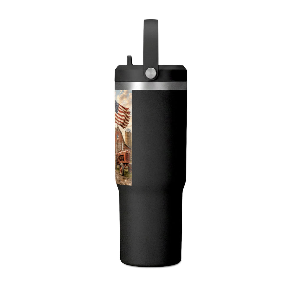 Nomad Tumbler 32oz – Patriotic Farmhouse Travel Tumbler (What America Was Made From)