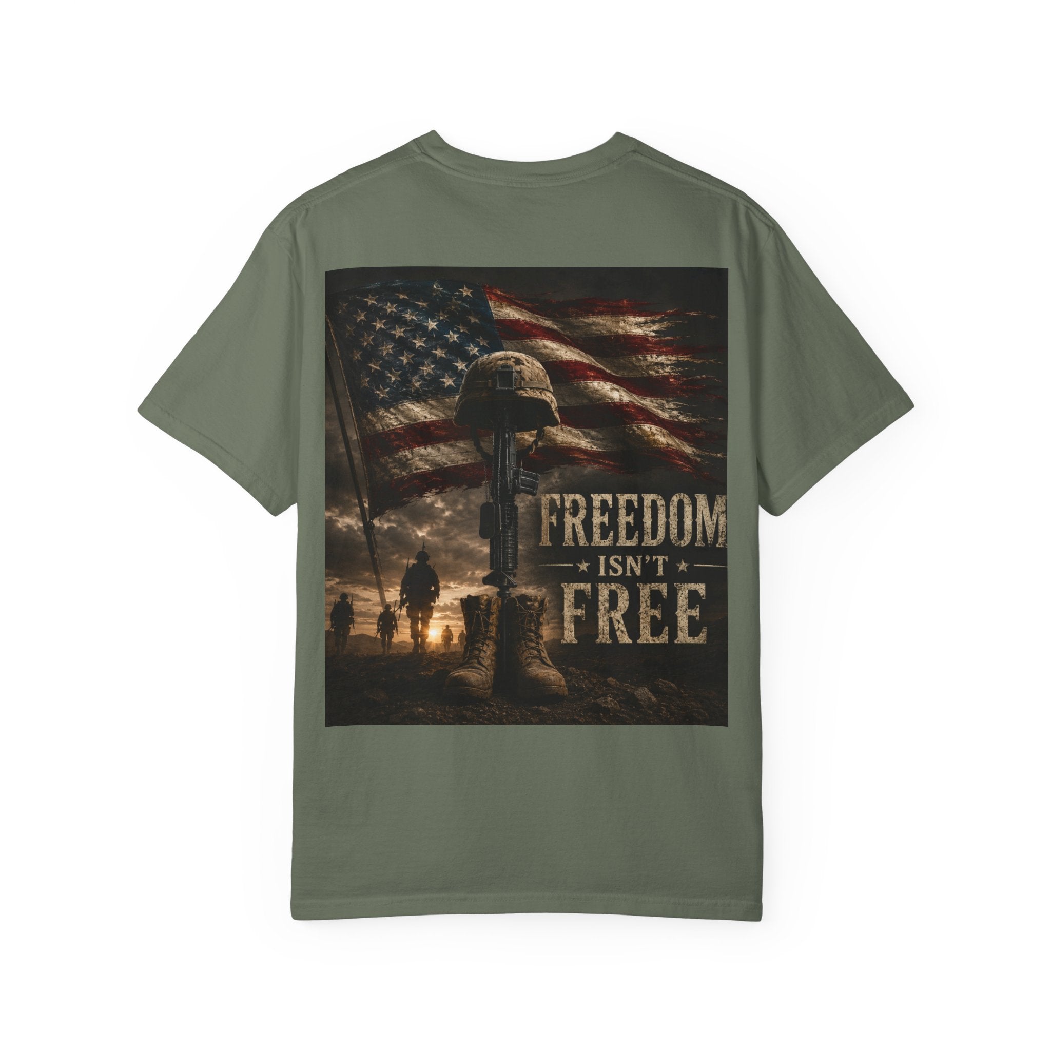 Freedom Isn’t Free Tee — Patriotic Military Memorial T-Shirt