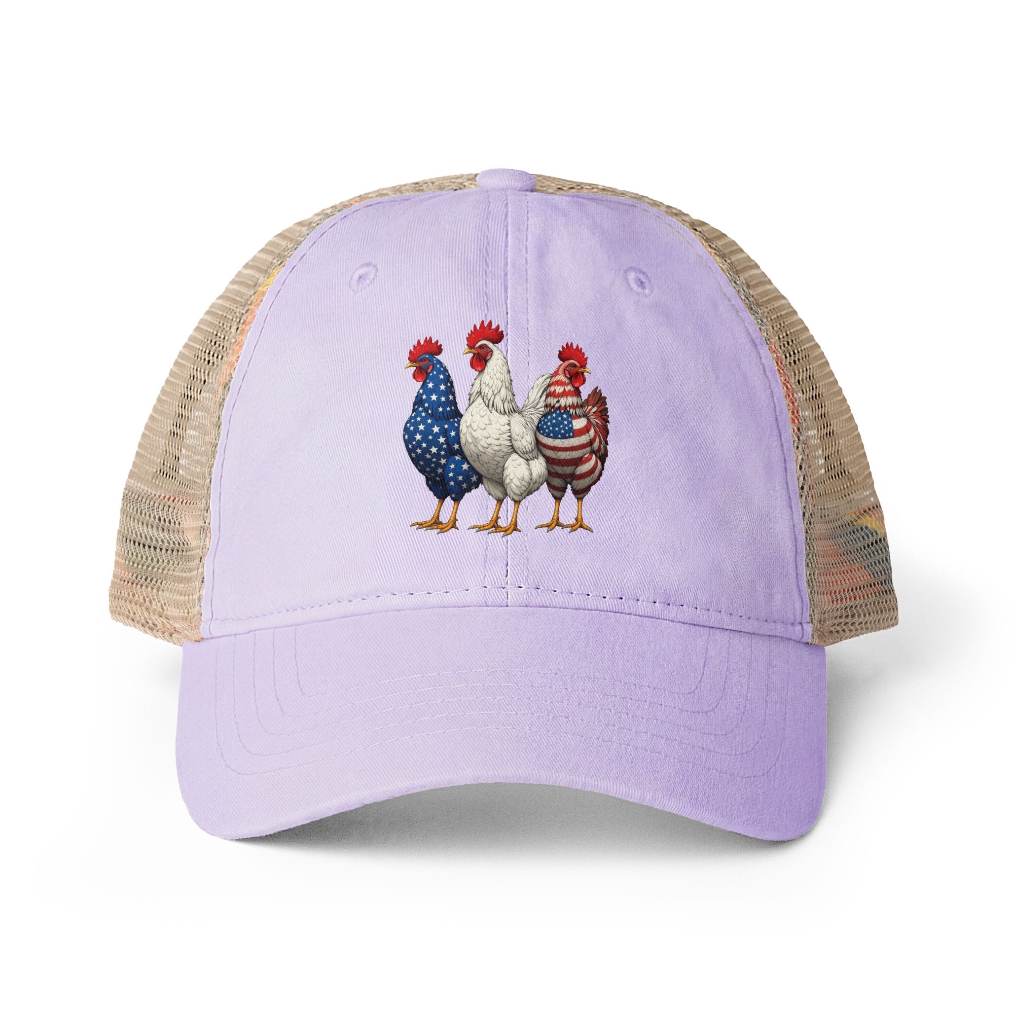 Women's Washed Mesh-Back Cap