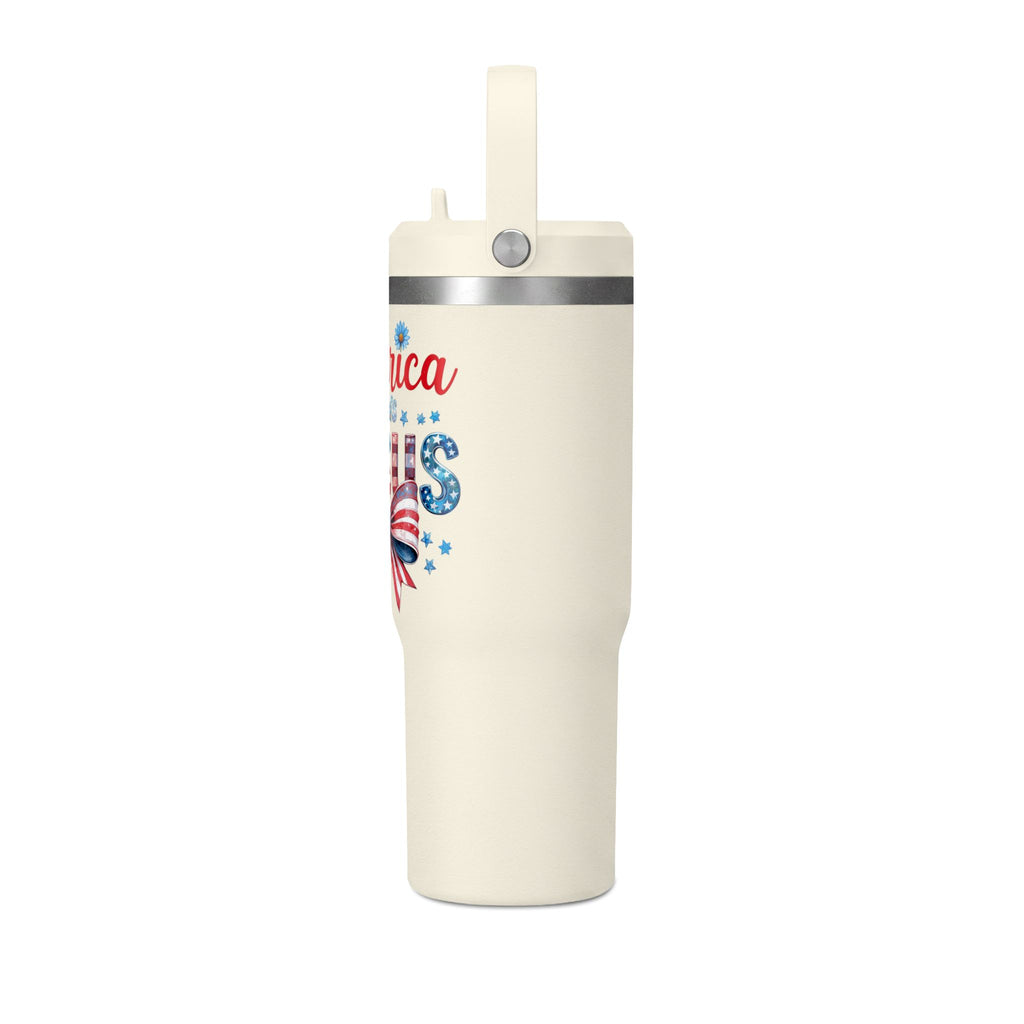America Needs Jesus 32oz Nomad Tumbler – Patriotic Insulated Travel Mug