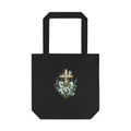 Floral Cross Cotton Tote Bag – Easter Faith Reusable Market Bag