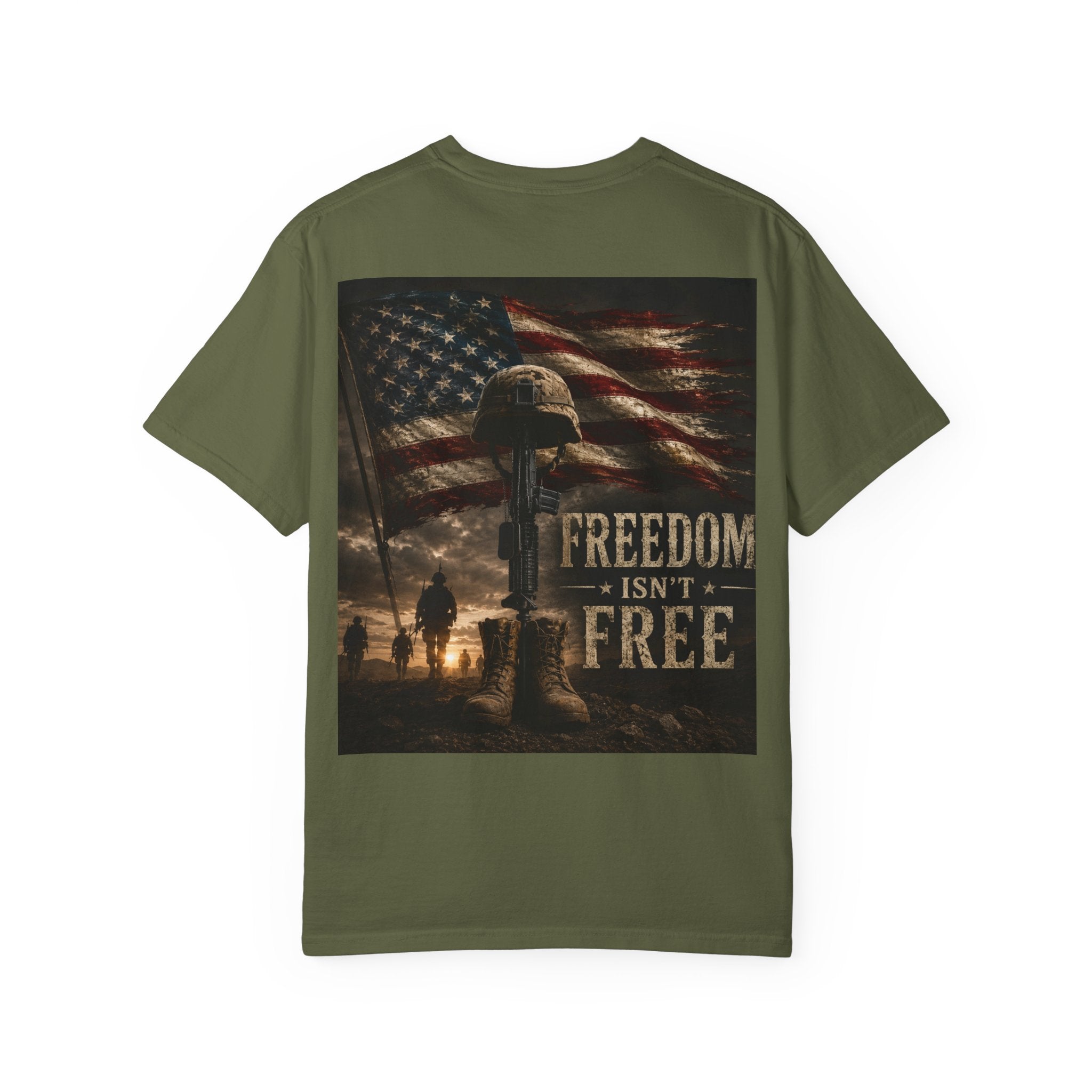 Freedom Isn’t Free Tee — Patriotic Military Memorial T-Shirt